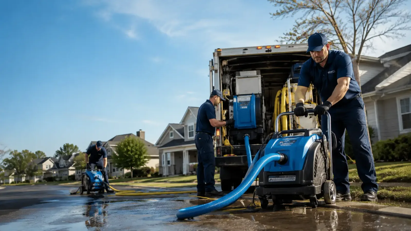 Flood Damage Cleanup in Looneyville, WV